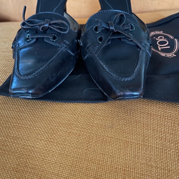 VINTAGE TOD’S BROWN MULES - Picture 5 of 12